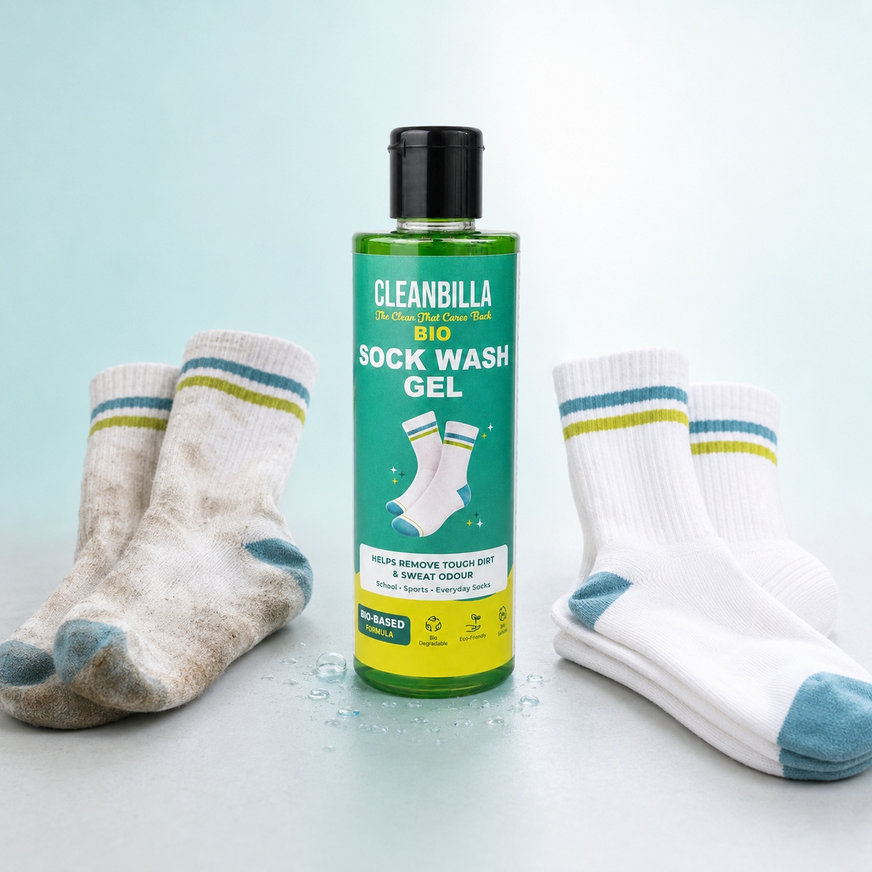 Cleanbilla Bio Sock Wash Gel – Deep Cleaning & Freshness for Socks | 200 ml