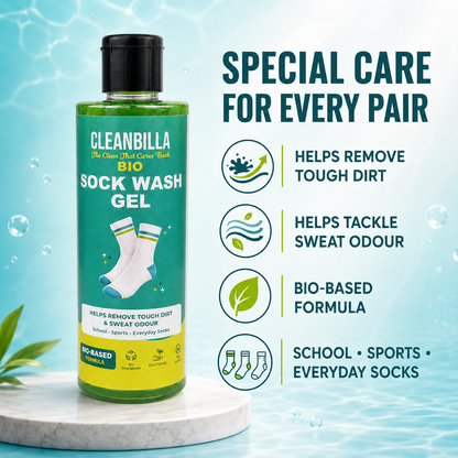 Cleanbilla Bio Sock Wash Gel – Deep Cleaning & Freshness for Socks | 200 ml